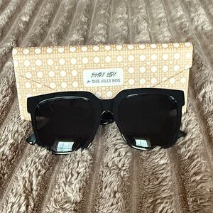 Shady Lady for the Jilly box Black Sunglasses